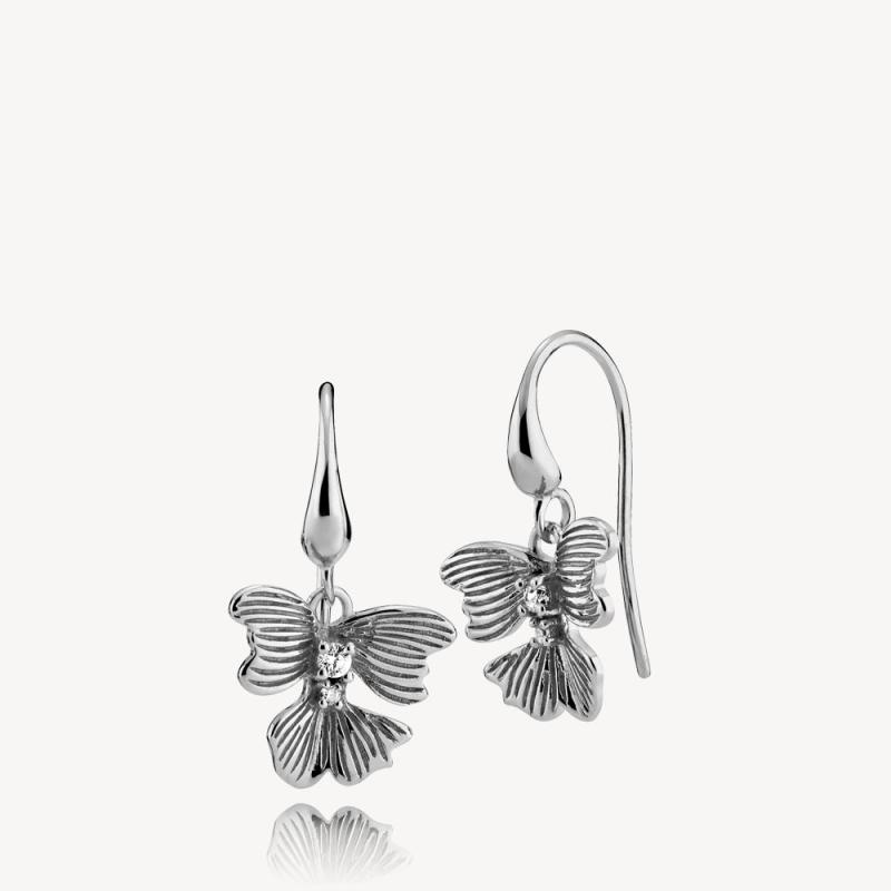 Sølv Violet ølv - Izabel Camille Øreringe  - 5710143076194