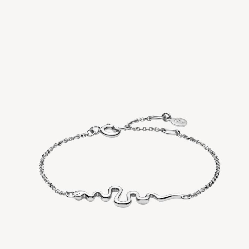 Sølv Young One Snake Armbånd ølv - Sistie Armbånd