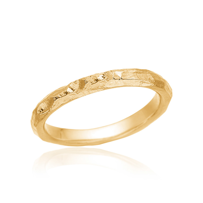 Feminin Ring Guldbelagt Sølv - Blicherfuglsang Fingerringe