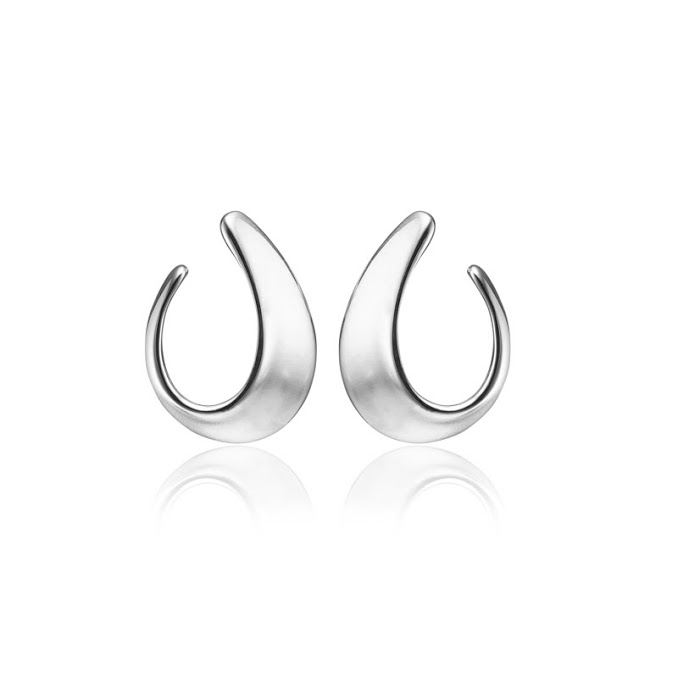 Ørestikker Blank Sølv - Blicherfuglsang Ørestikkere