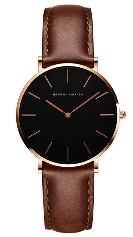 Dameur Brun Læderrem - Armbånd