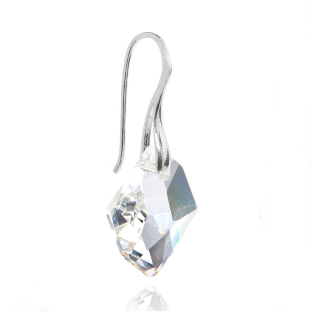 Arctic ørering Crystal Sølv - Øreringe