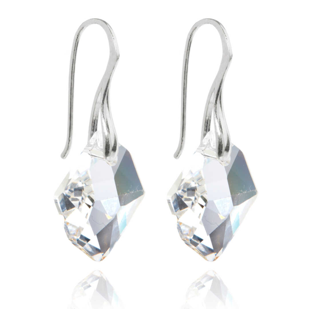 Arctic øreringe Crystal Sølv - Øreringe