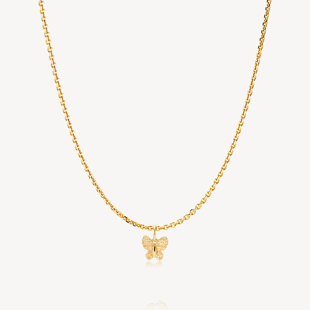 Guld Halskæde med Vedhæng fra Sara Høydahl - Sistie