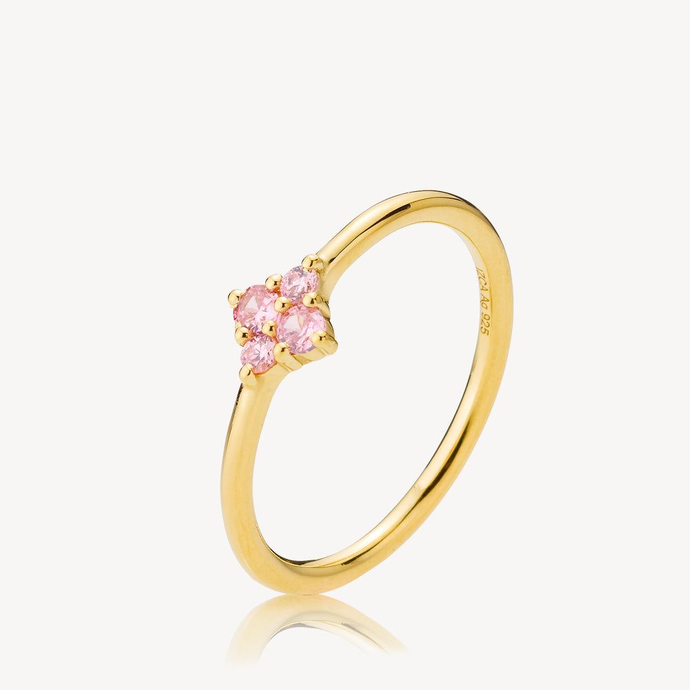 Angelina Ring Forgyldt - Izabel Camille Fingerringe  - 5710143107812