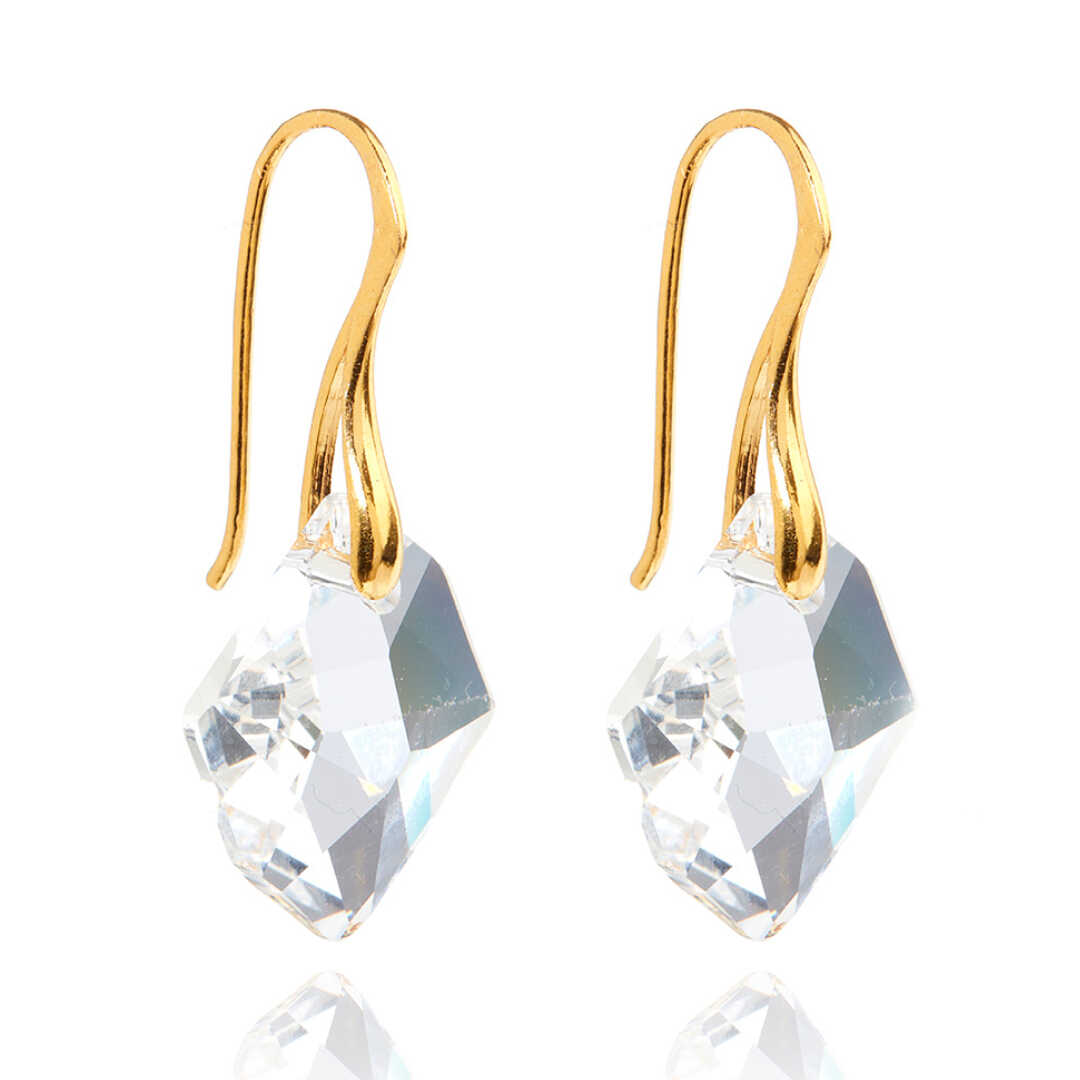 Arctic øreringe Crystal Guld - Øreringe