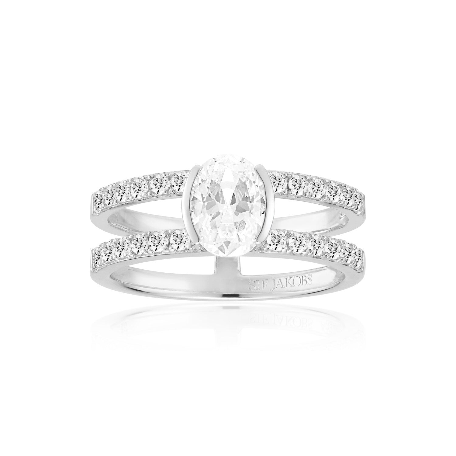 Ring Ellisse Carezza Piccolo - Fingerringe  - 5710698085177