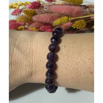 Ametyst Armbånd Facetslebet Ametyst Godkarmashop - Svet Kamenu Armbånd