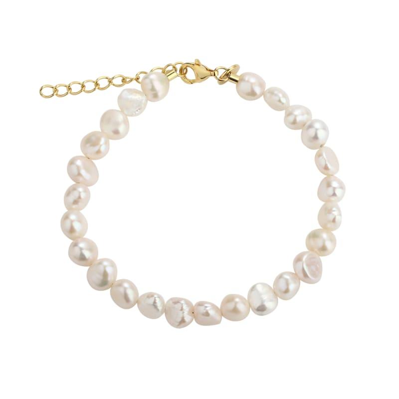 Pearl Bracelet Golden - Aqua Dulce Armbånd  - 5740013850302