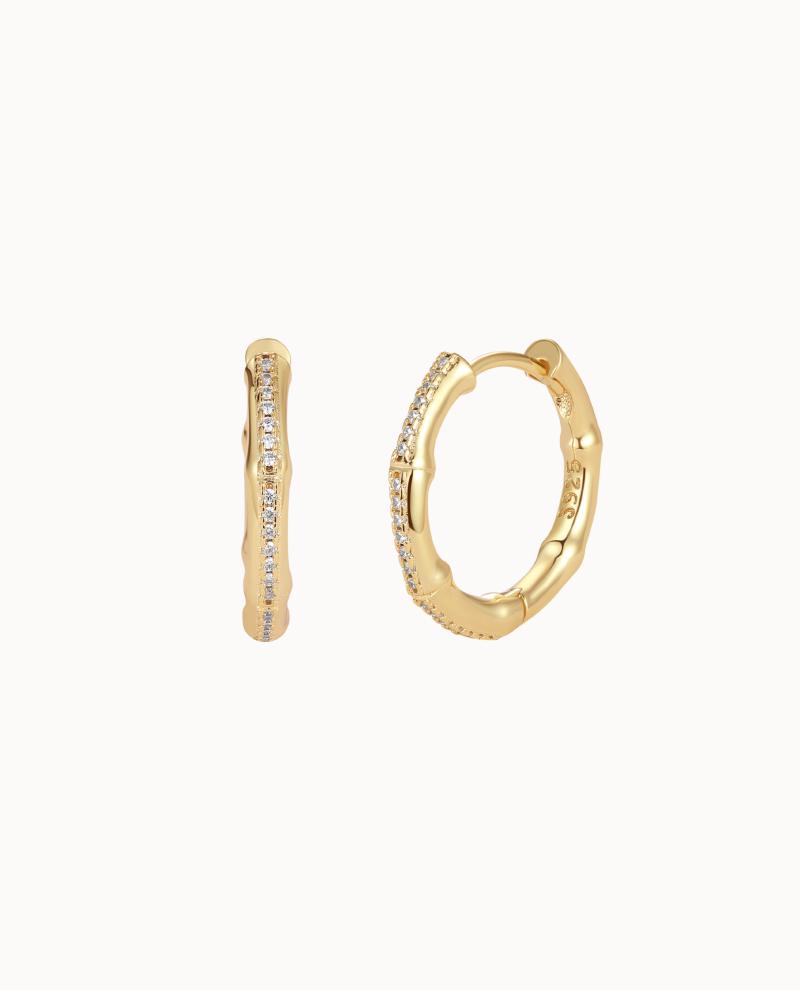 Bao Earrings Forgyldt - Nava Copenhagen Øreringe  - 05715461005918