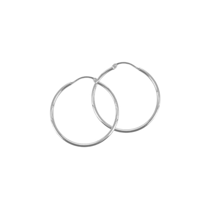 Ana Hoop Sølv - Aqua Dulce Øreringe i 925 Sterling