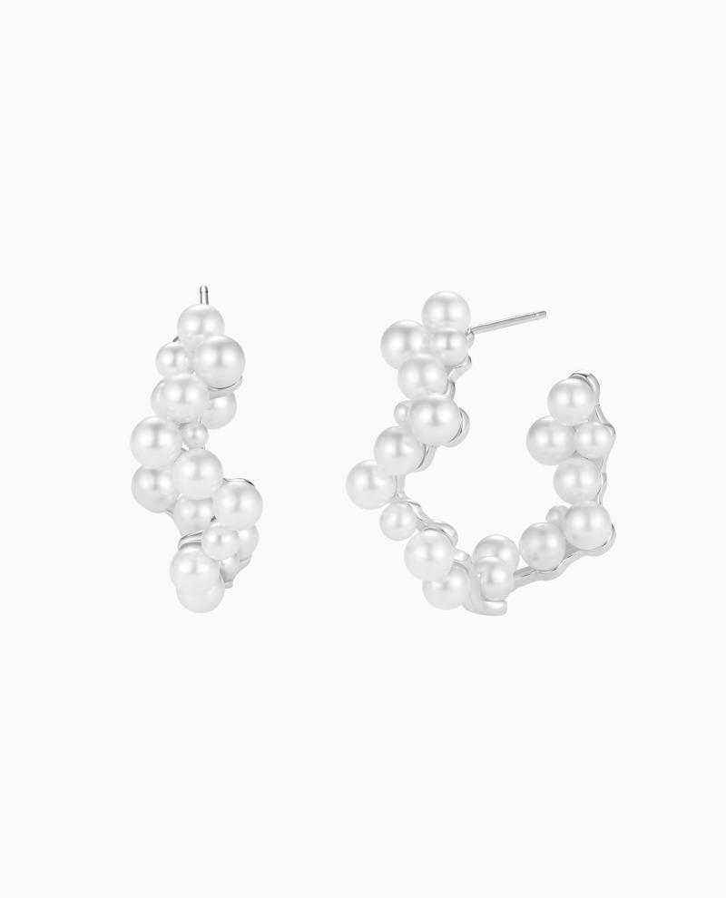 Payada Earrings Sølv - Nava Copenhagen Øreringe  - 05715461006021