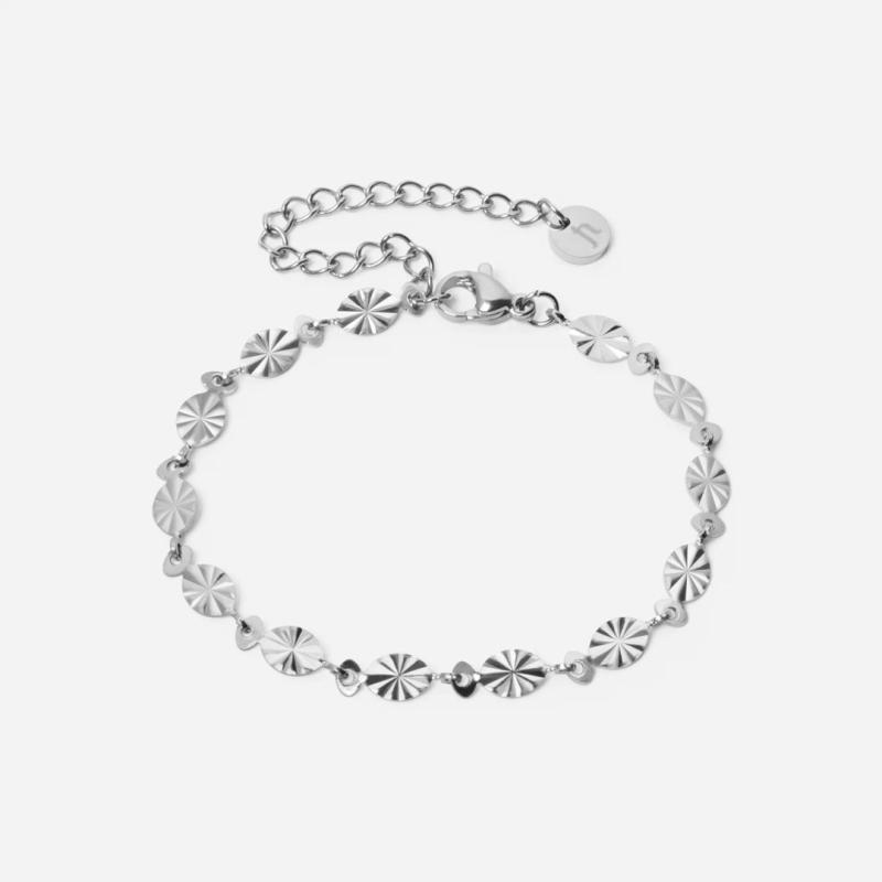 Sunset Armbånd Sølvfarvet - Josephine Nord Armbånd