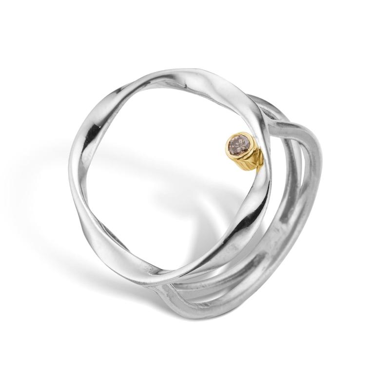 Lotus Oval Ring - Bybirdie.dk Fingerringe