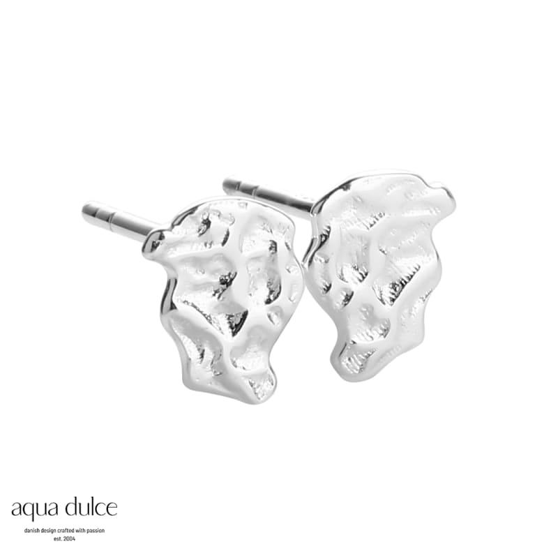 Wave Earstud Silver - Aqua Dulce Øreringe  - 5740013850289