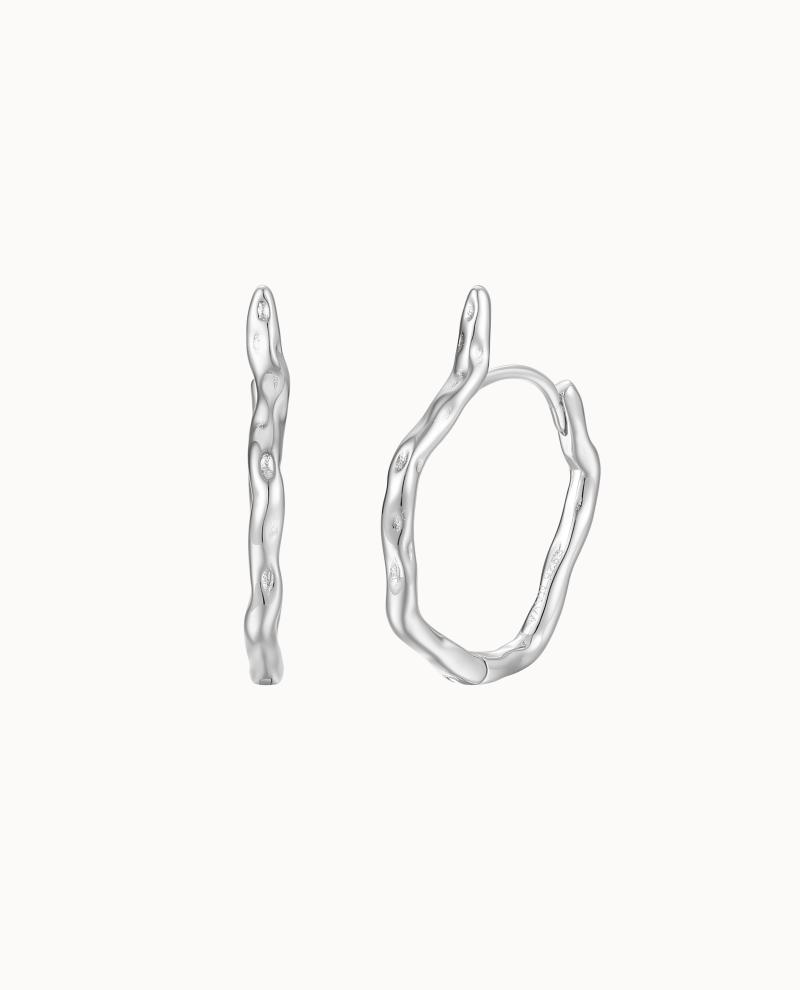Attina Earrings Sølv - Nava Copenhagen Øreringe  - 5715461010998
