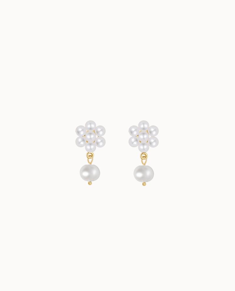 Azelea Earrings Forgyldt - Nava Copenhagen Øreringe - 05715461006113