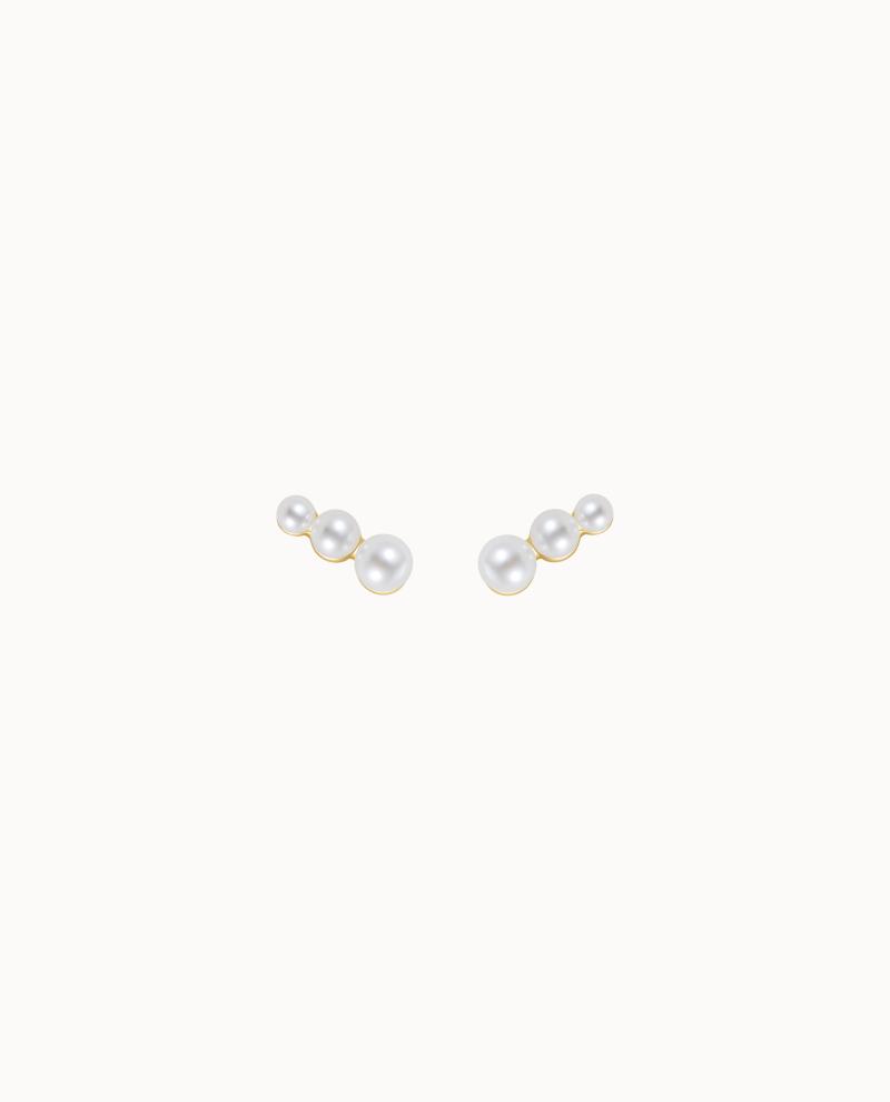 Balti Petite Studs Forgyldt - Nava Copenhagen Øreringe  - 5715461011223