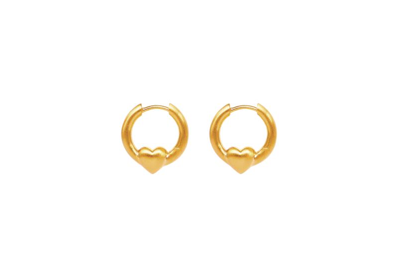 Guld Soul Earring - Ix Studios Øreringe  - 5714534025846