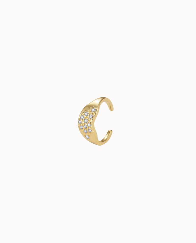 Estella Ear Cuff Forgyldt - Nava Copenhagen Øreringe  - 05715461002931