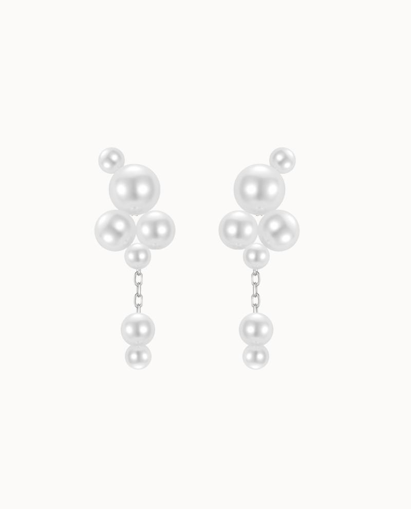 Marella Earrings Sølv - Nava Copenhagen Øreringe  - 5715461011339