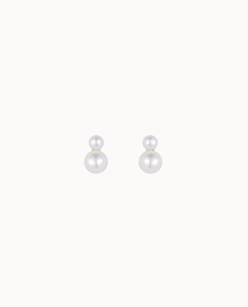 Nahla Petite Studs Forgyldt - Nava Copenhagen Øreringe  - 05715461004492