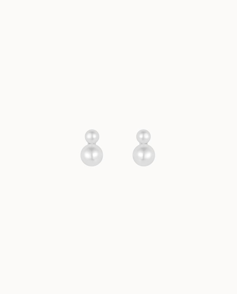Nahla Petite Studs Sølv - Nava Copenhagen Øreringe  - 05715461004508