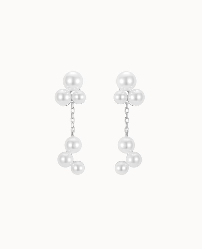Nerio Earrings Sølv - Nava Copenhagen Øreringe  - 5715461010837,0