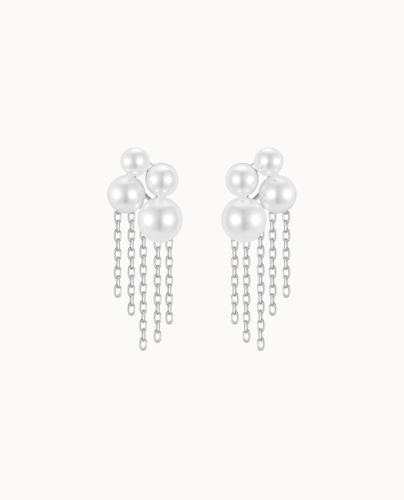Pelagia Earrings Sølv - Nava Copenhagen Øreringe  - 5715461010813,0