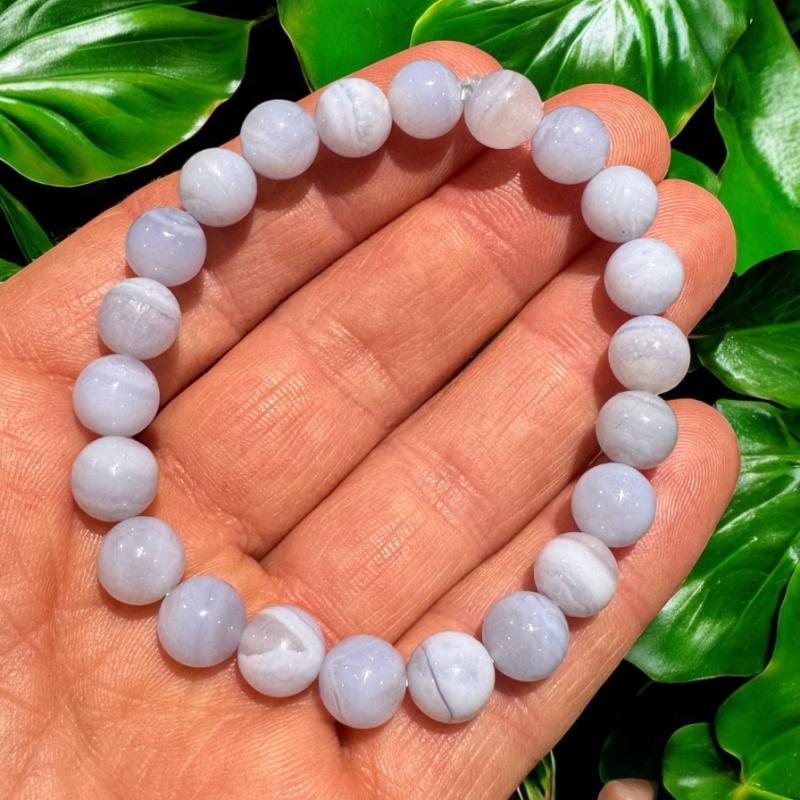 Blonde Agat Armbånd 8mm - Blonde Agat Armbånd