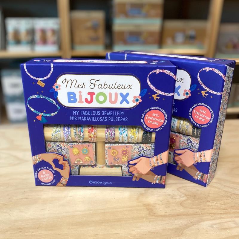 Smykkesæt Skab Smukke Armbånd Stof Auzou - Auzou Armbånd  - 9791039546348