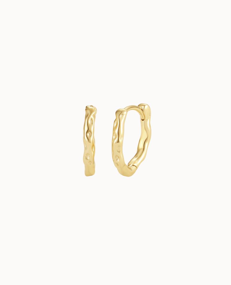 Thalassa Earrings Forgyldt - Nava Copenhagen Øreringe  - 5715461010967