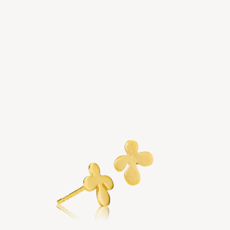 Guld Oaky Ørestikker Forgyldt - Izabel Camille Øreringe  - 5710143103449