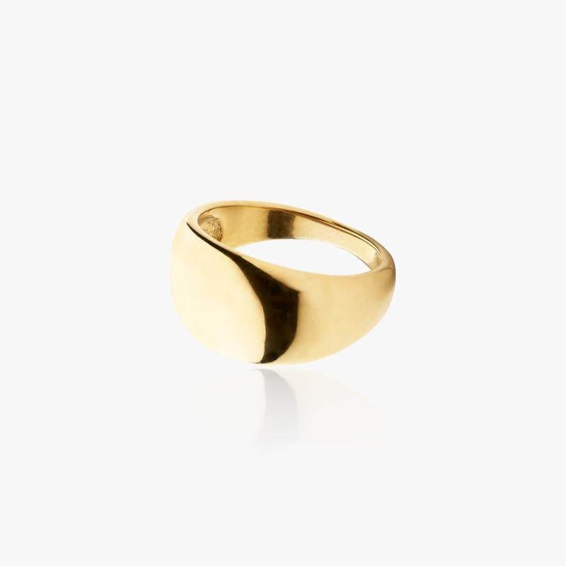 Amelia Charm Ring 14k Guldbelagt - Fingerringe