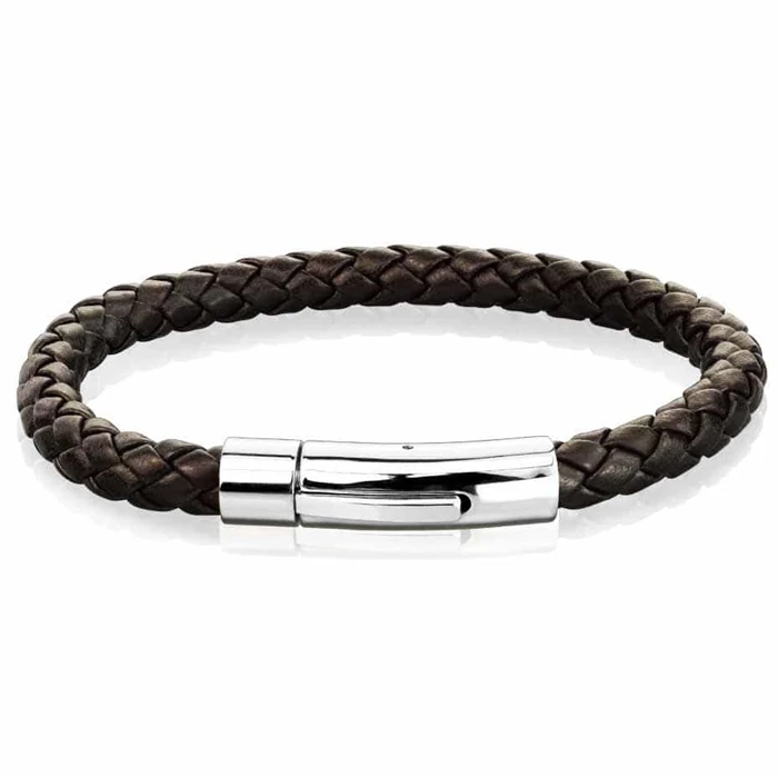 Steel Armbånd Brun Imt Læder - Armbånd