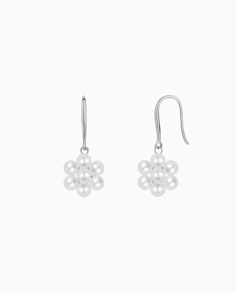 Bellis Earrings Sølv - Nava Copenhagen Øreringe - 05715461006151