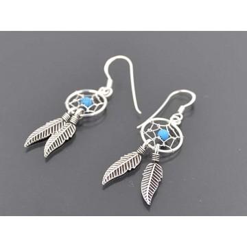 Drømmefanger Sølv øreringe Spirituelle Smykker Godkarmashop - Claro Øreringe