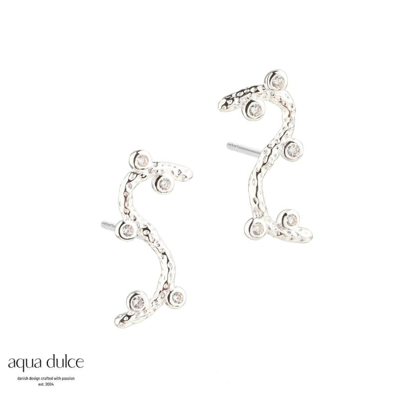 Barbara The Ear Silver - Aqua Dulce Øreringe  - 5740013856694