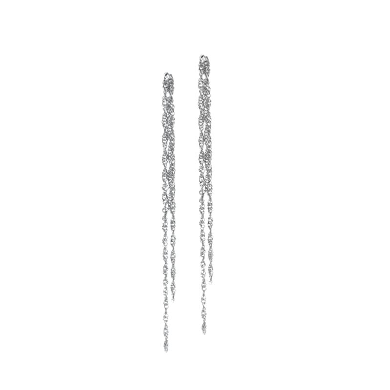Singapore Earring Silver - Aqua Dulce Øreringe  - 5740013857158