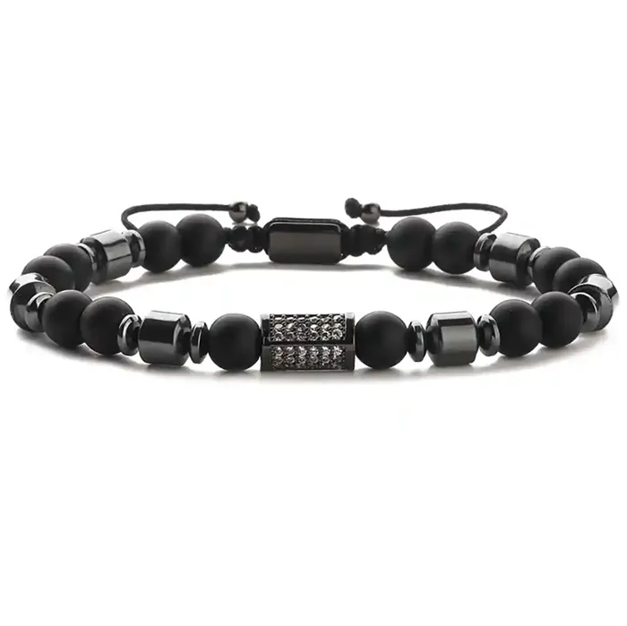 Sort Gaine Armbånd Design Armbånd Black Coat - Armbånd