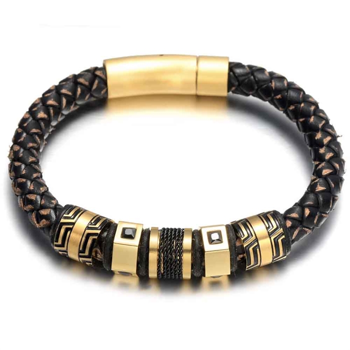 Classico Herrearmbånd Gold Deluxe - Armbånd
