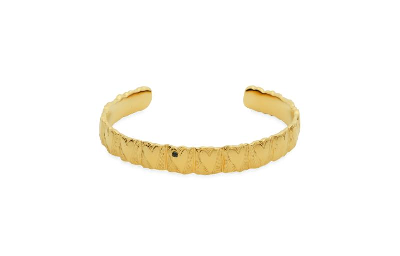 Guld Heart Box Bracelet - Ix Studios Armbånd  - 5714534024566