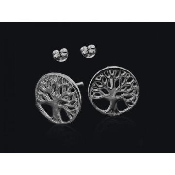 Livets Træ øreringe Spirituelle Smykker Godkarmashop - Claro Øreringe