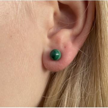 Malakit øreringe Godkarmashop - Christian Emig Øreringe