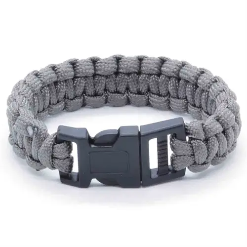 Grå Paracord Armbånd - Armbånd