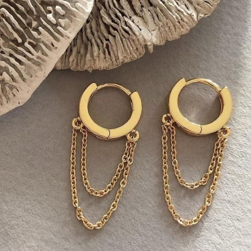 Fra Friihof Siig Gold Vida - Friihof + Siig Øreringe