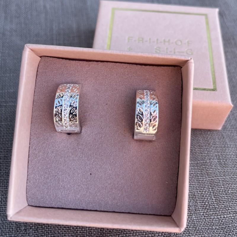 Fra Friihof Siig Silver Maddy Creol - Friihof + Siig Øreringe