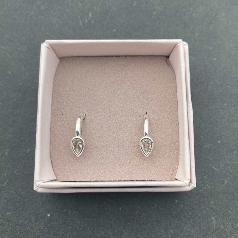 Fra Friihof Siig Sølvbelagt Crystal Creol - Friihof + Siig Øreringe