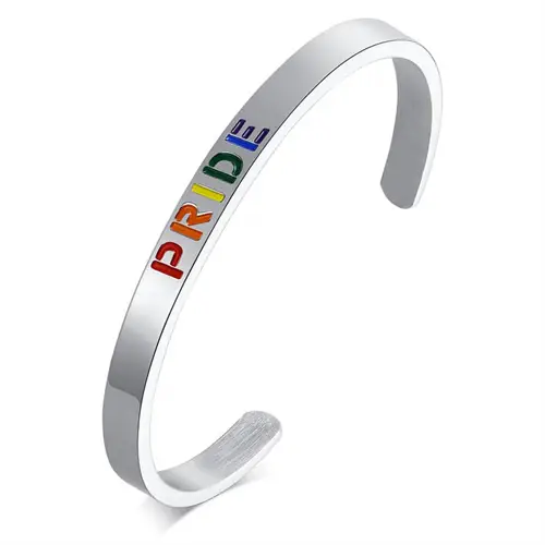 Bangle Pride Armbånd ædelstål - Armbånd