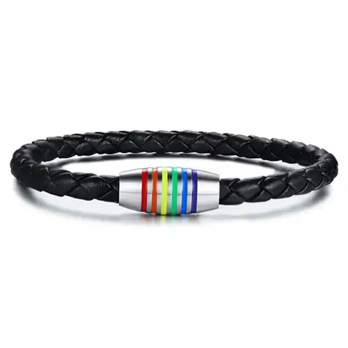 Pride Bololæder Armbånd - Marjoe Armbånd